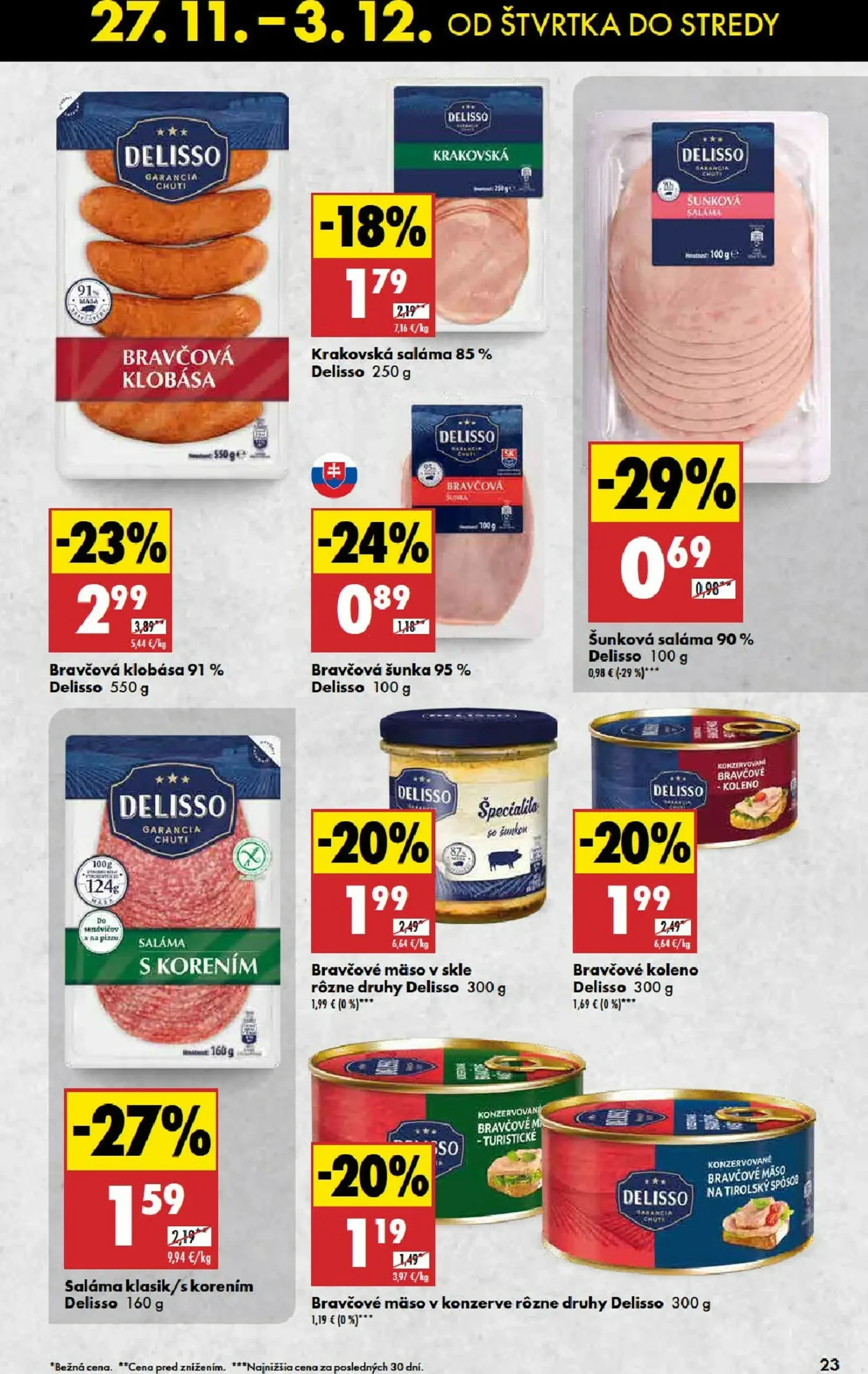 Page 23 of Aktuálny biedronka leták platný od štvrtka 27.11 do 03.12