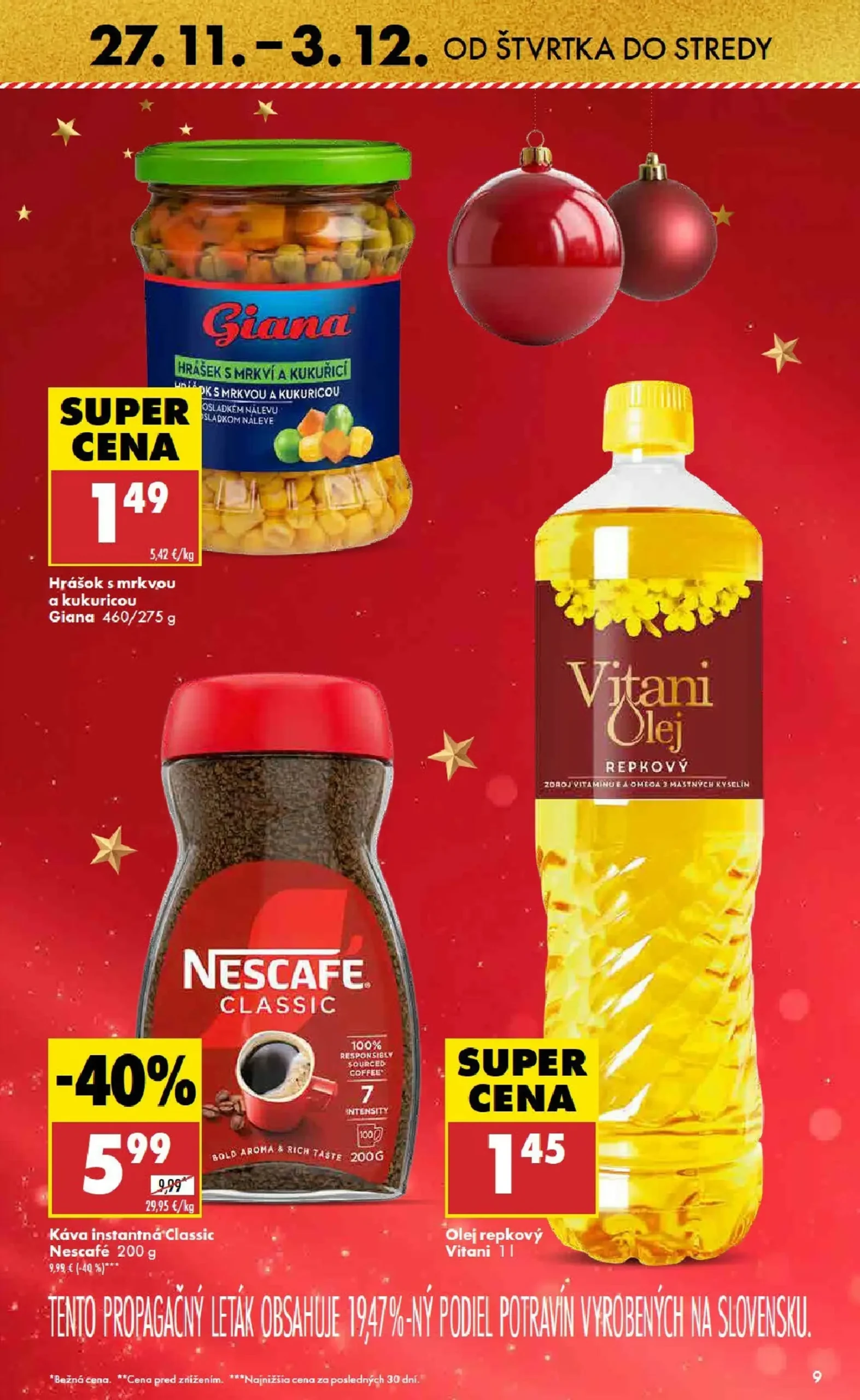 Page 9 of Aktuálny biedronka leták platný od štvrtka 27.11 do 03.12