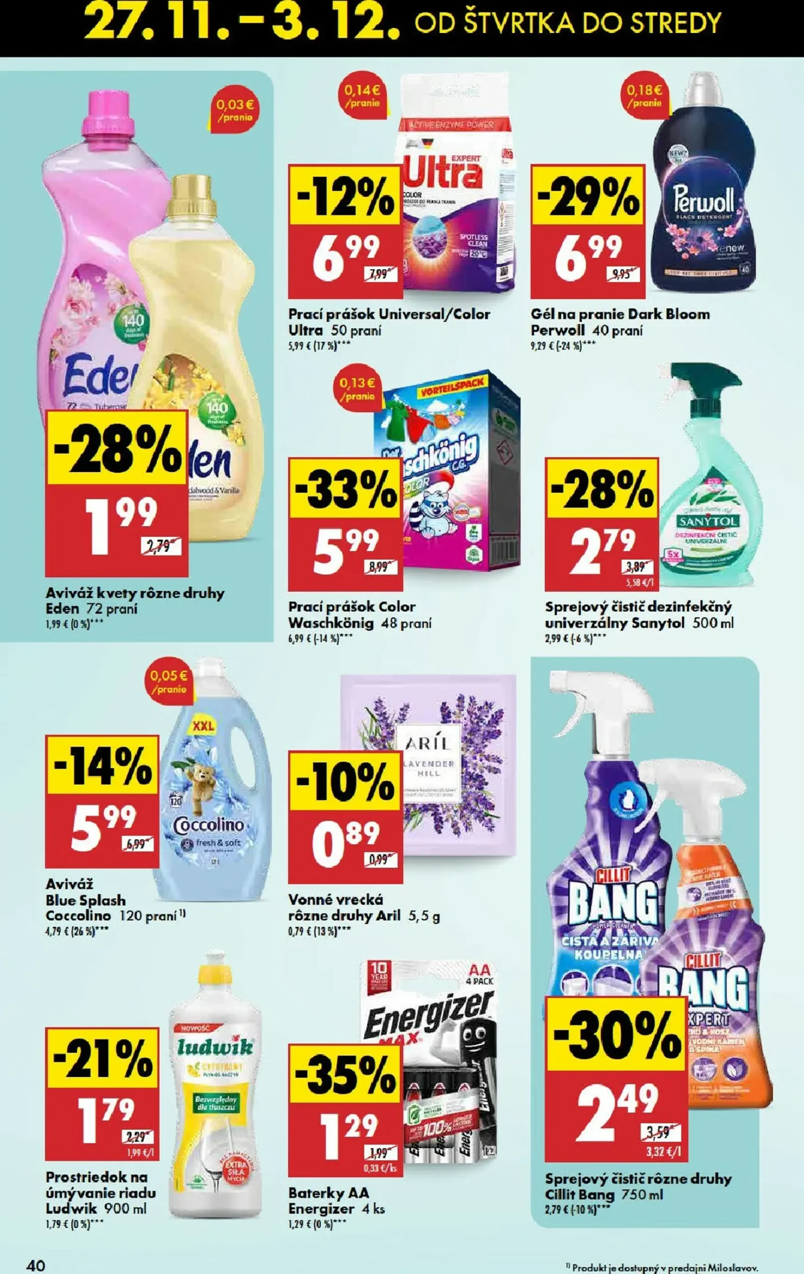 Page 40 of Aktuálny biedronka leták platný od štvrtka 27.11 do 03.12