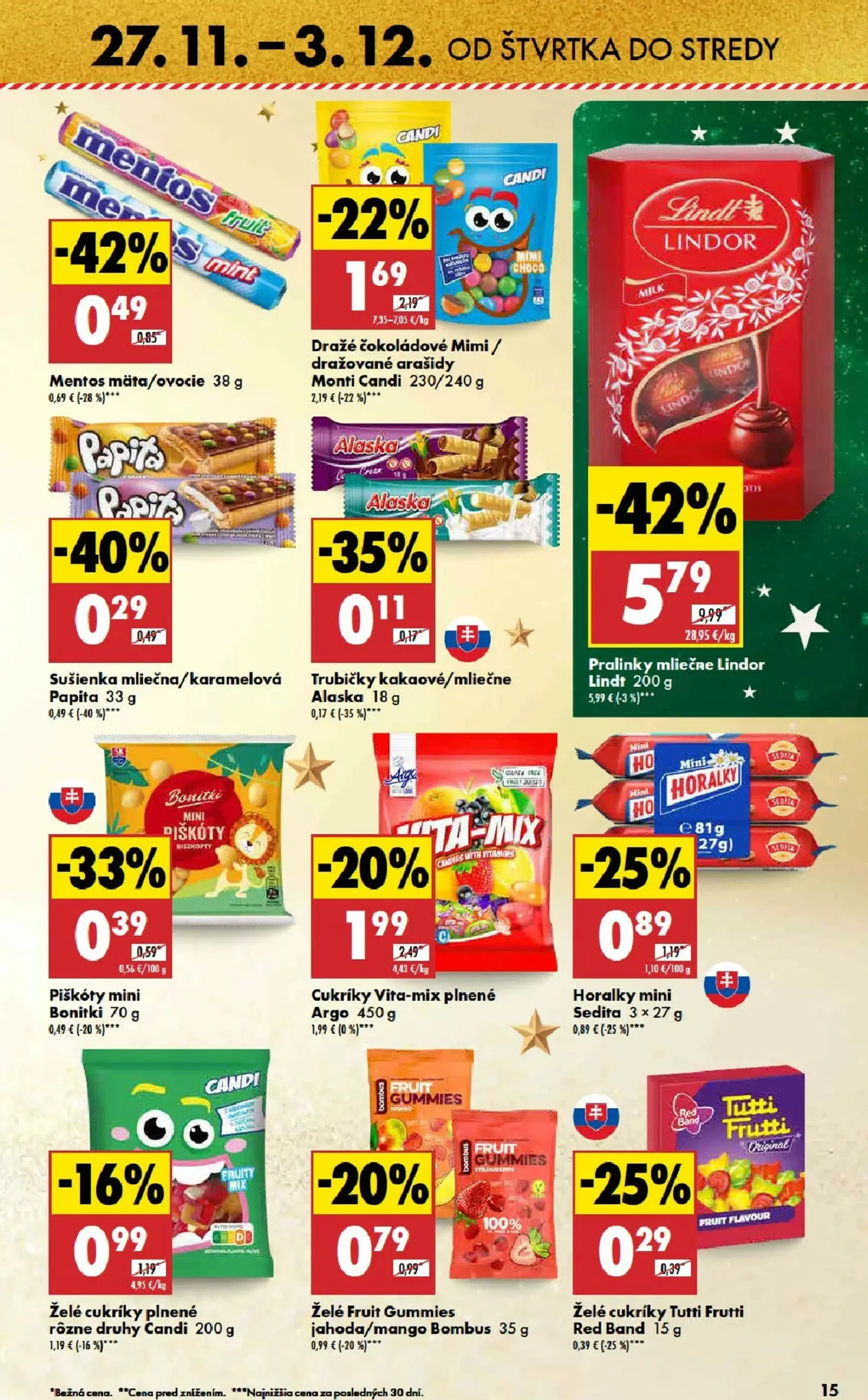 Page 15 of Aktuálny biedronka leták platný od štvrtka 27.11 do 03.12