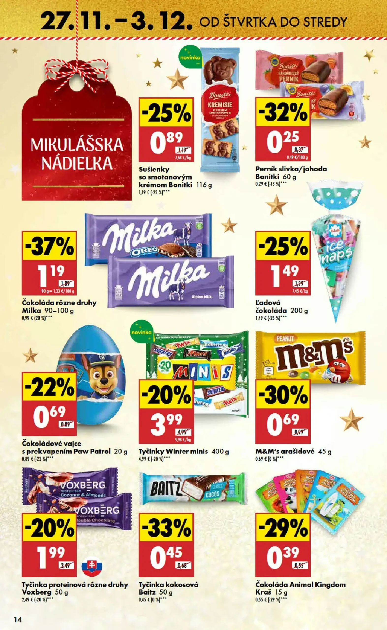 Page 14 of Aktuálny biedronka leták platný od štvrtka 27.11 do 03.12