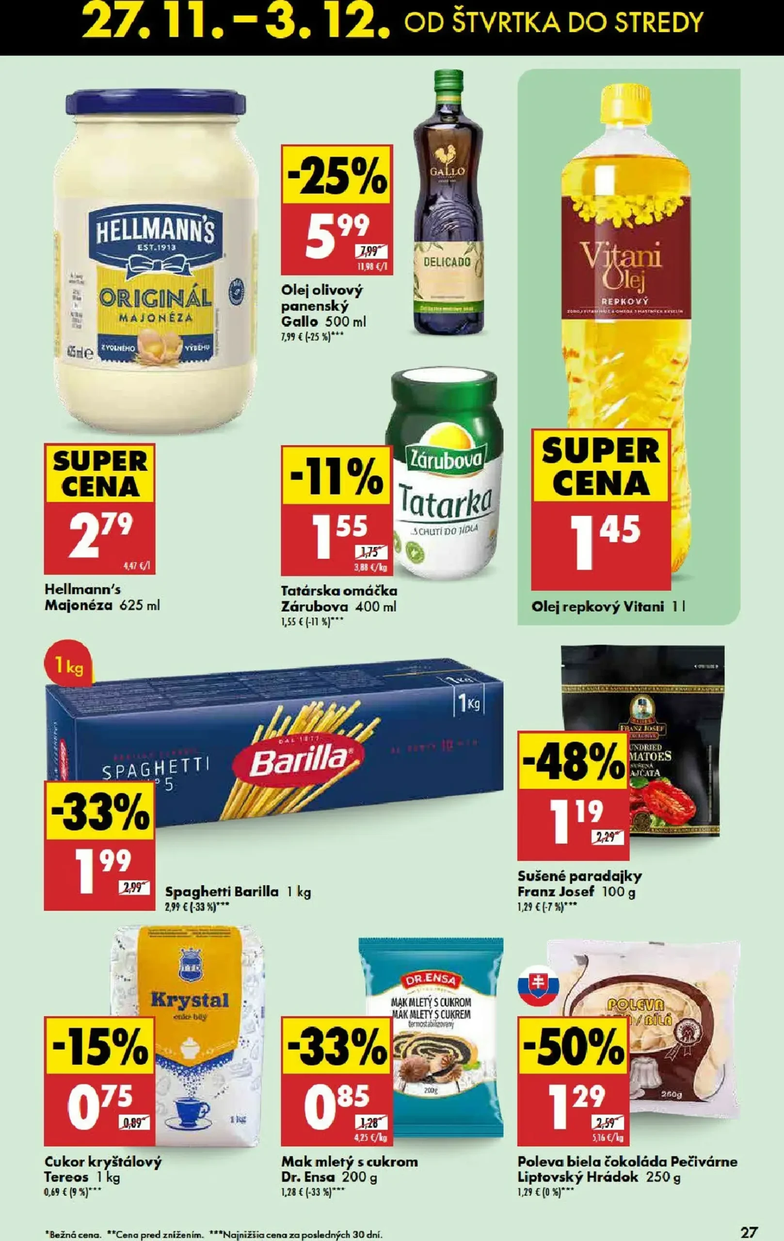 Page 27 of Aktuálny biedronka leták platný od štvrtka 27.11 do 03.12