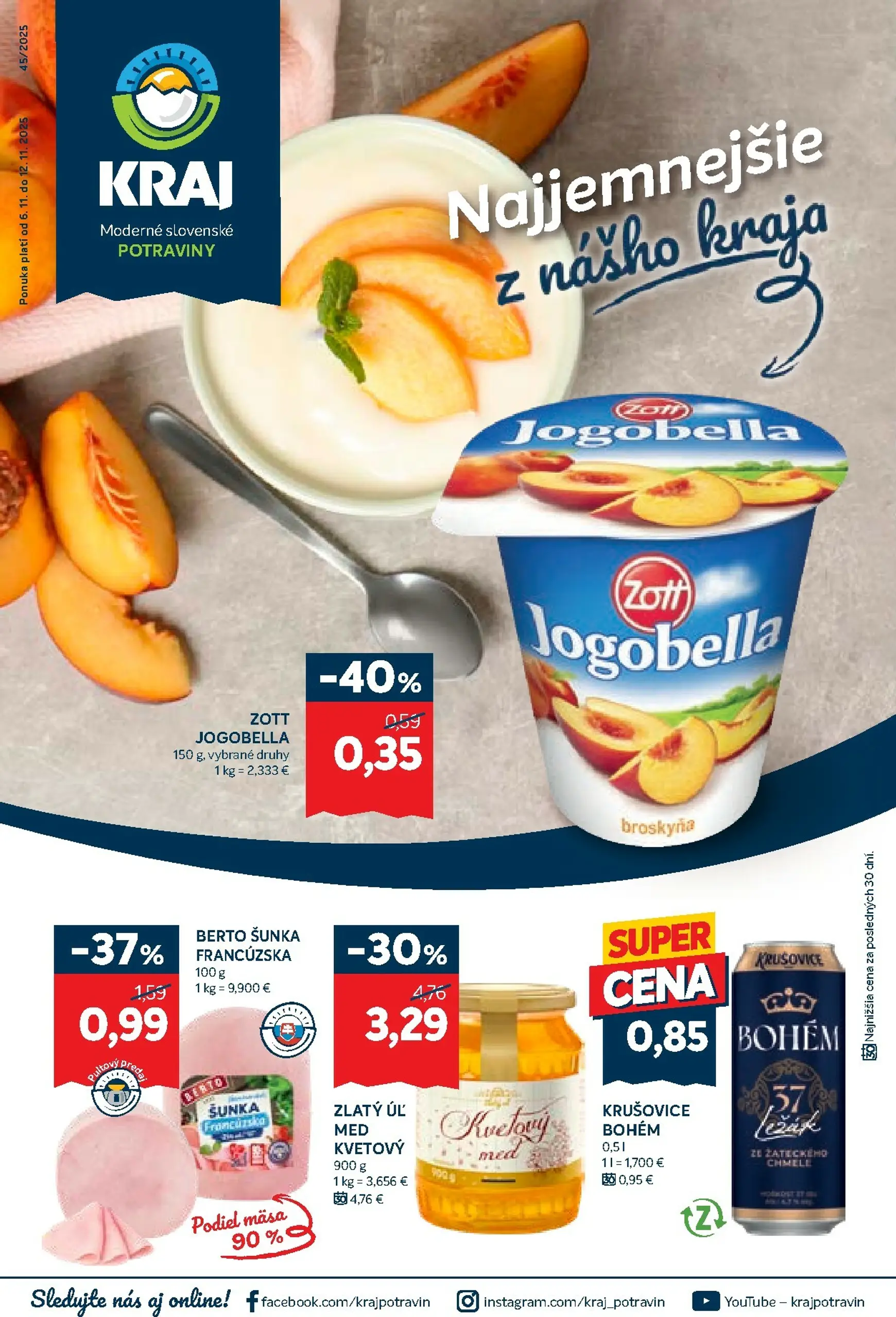 Aktuálny kraj leták platný od štvrtka 06.11 do 12.11