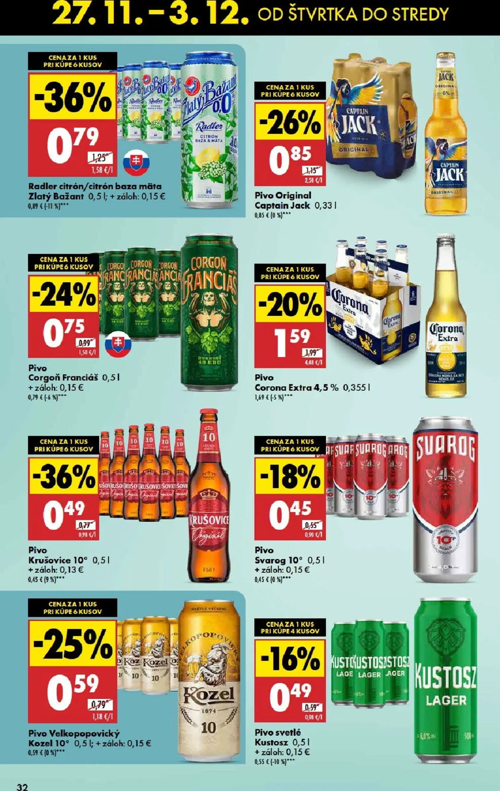 Page 32 of Aktuálny biedronka leták platný od štvrtka 27.11 do 03.12