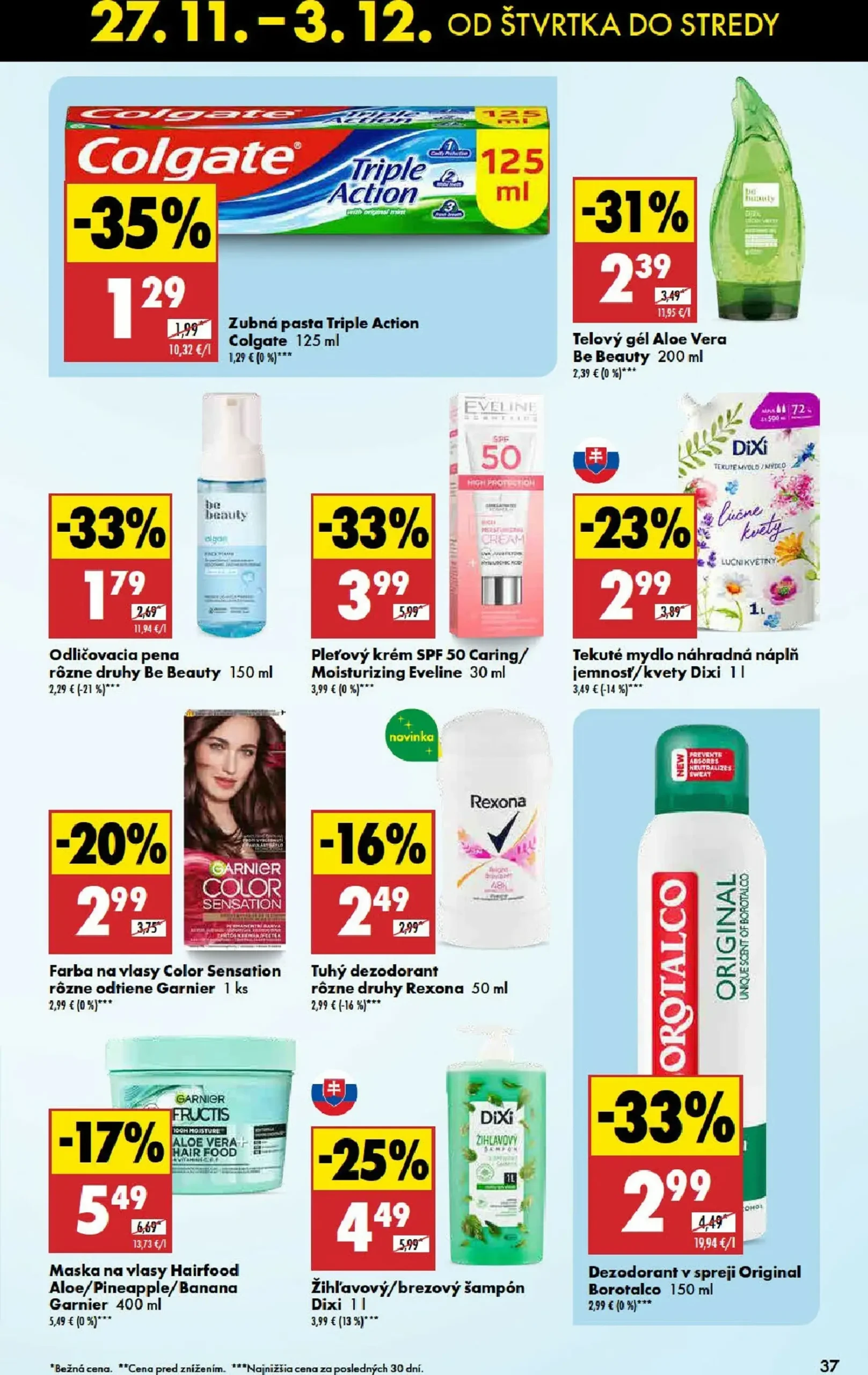 Page 37 of Aktuálny biedronka leták platný od štvrtka 27.11 do 03.12