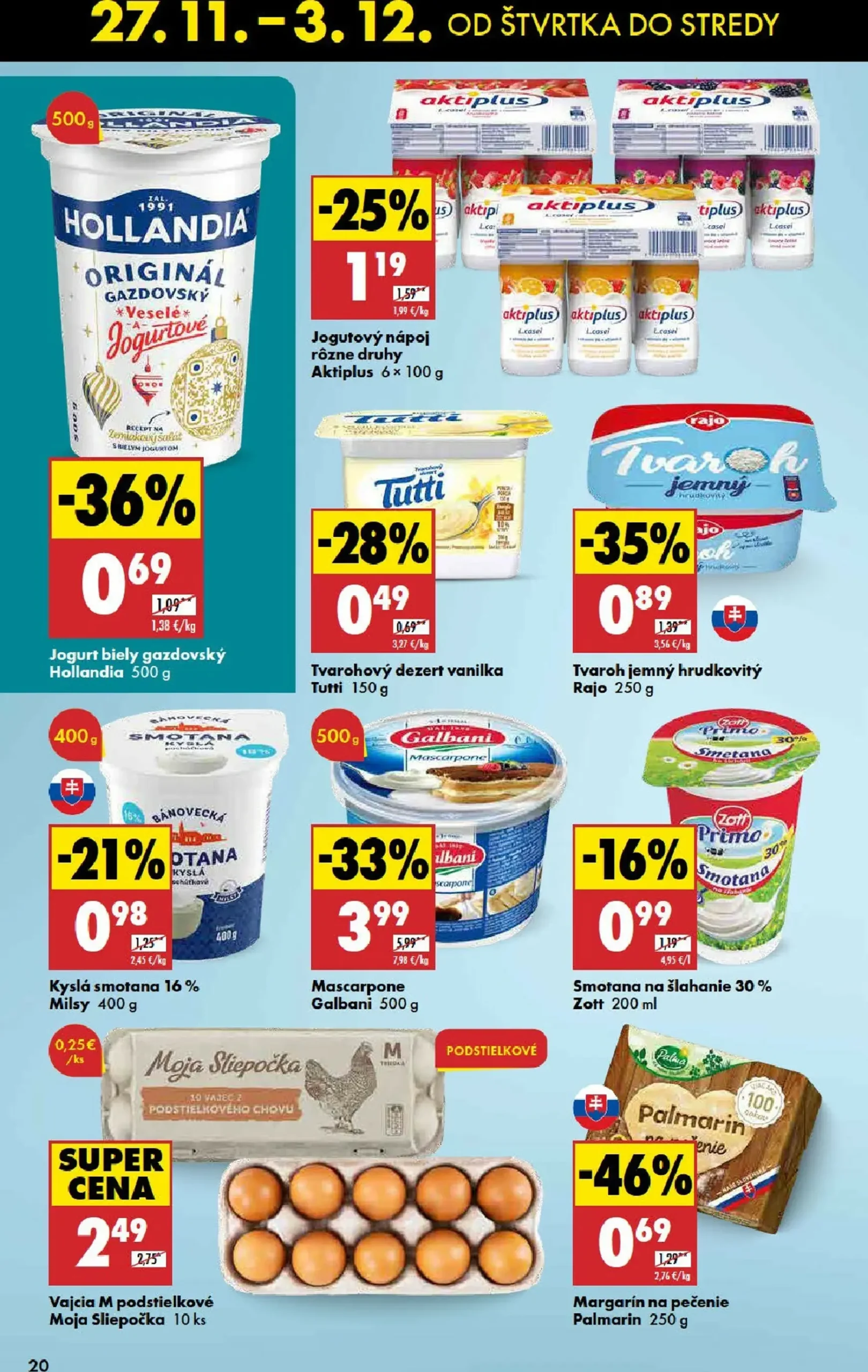 Page 20 of Aktuálny biedronka leták platný od štvrtka 27.11 do 03.12