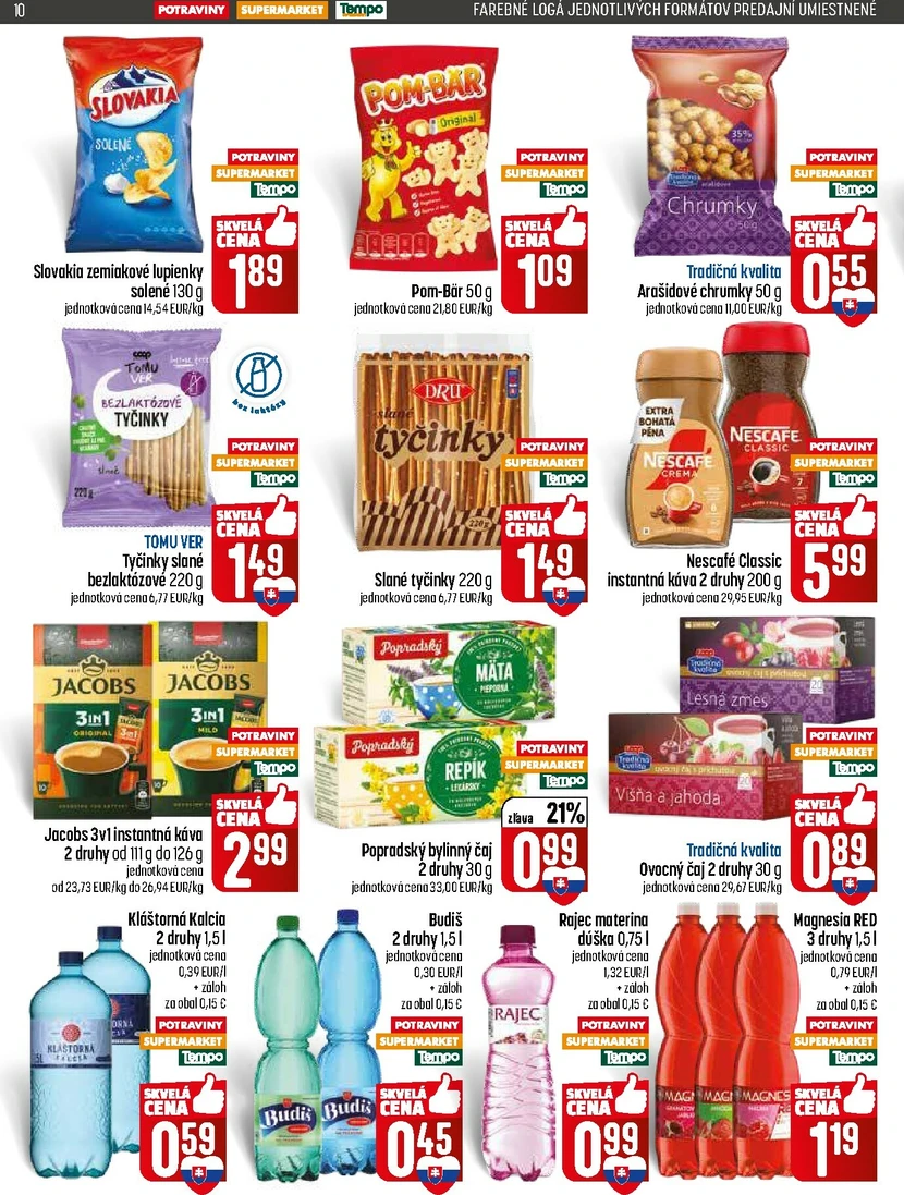 Page 10 of Aktuálny coop-jednota leták platný od štvrtka 15.01 do 21.01