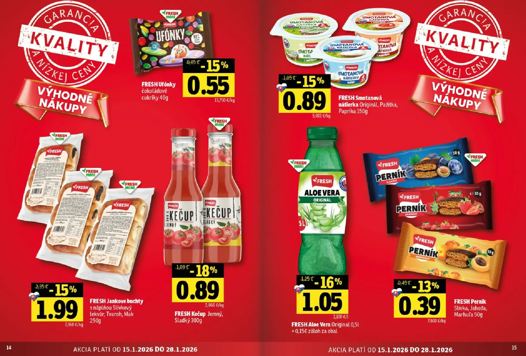 Page 8 of Aktuálny fresh leták platný od štvrtka 15.01 do 28.01