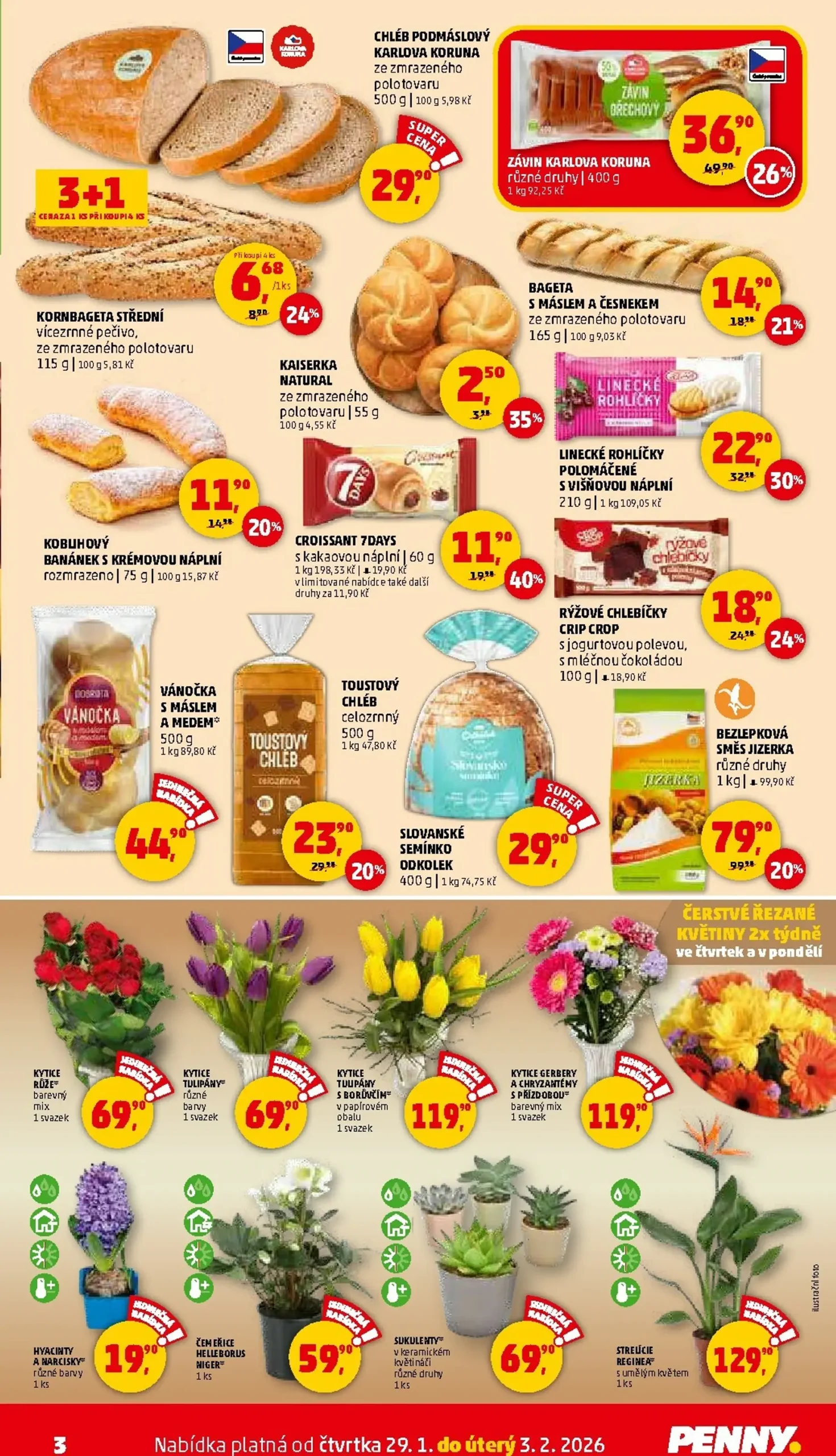 Page 3 of Aktuálny penny-cesko leták platný od štvrtka 29.01 do 03.02