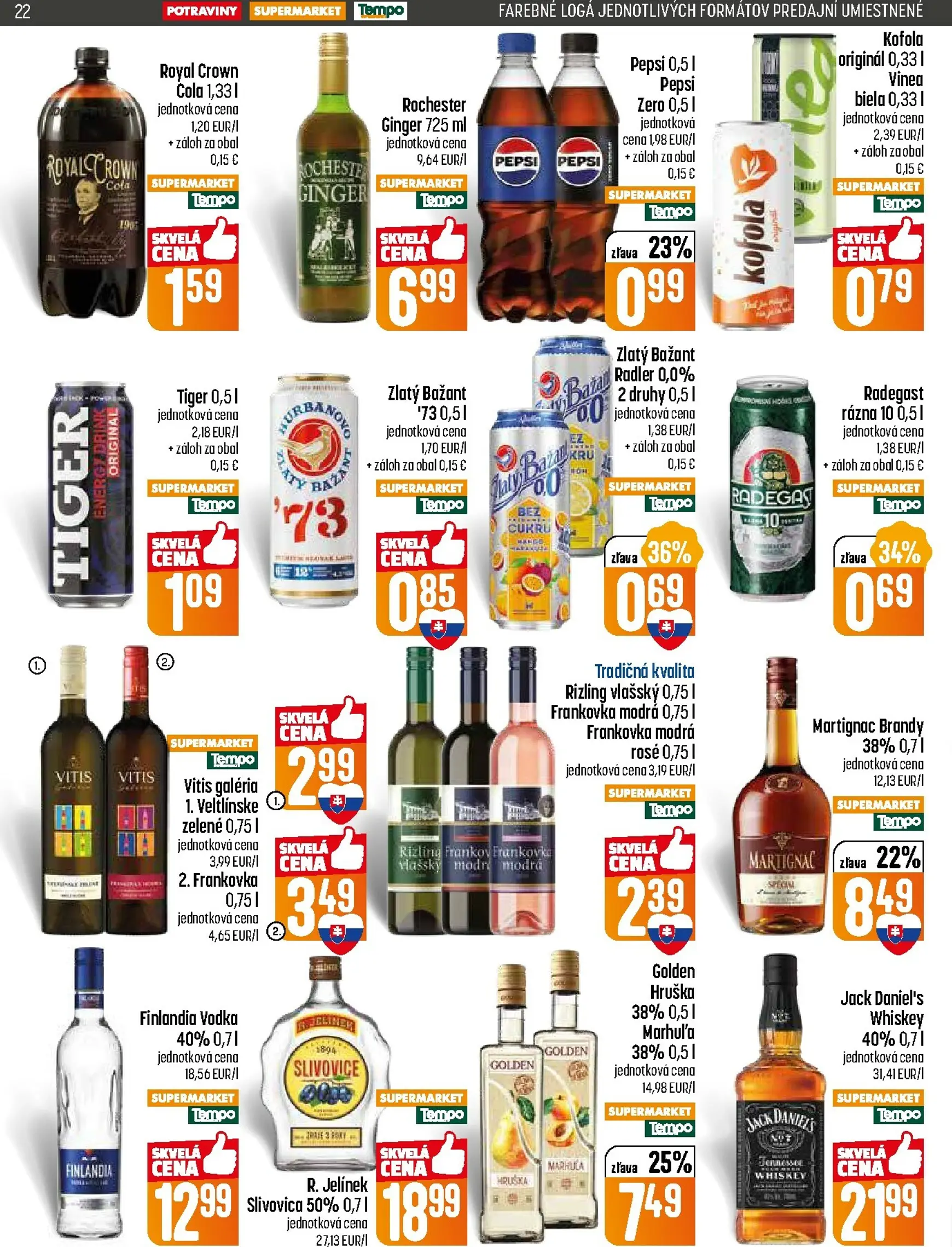 Page 22 of Aktuálny coop-jednota leták platný od štvrtka 22.01 do 28.01