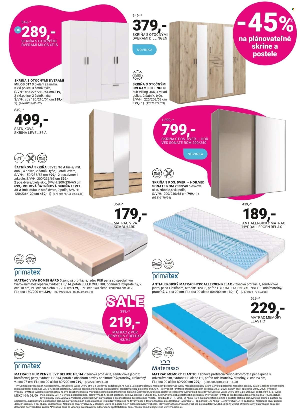 Page 8 of Aktuálny mobelix leták platný od pondelka 12.01 do 08.02