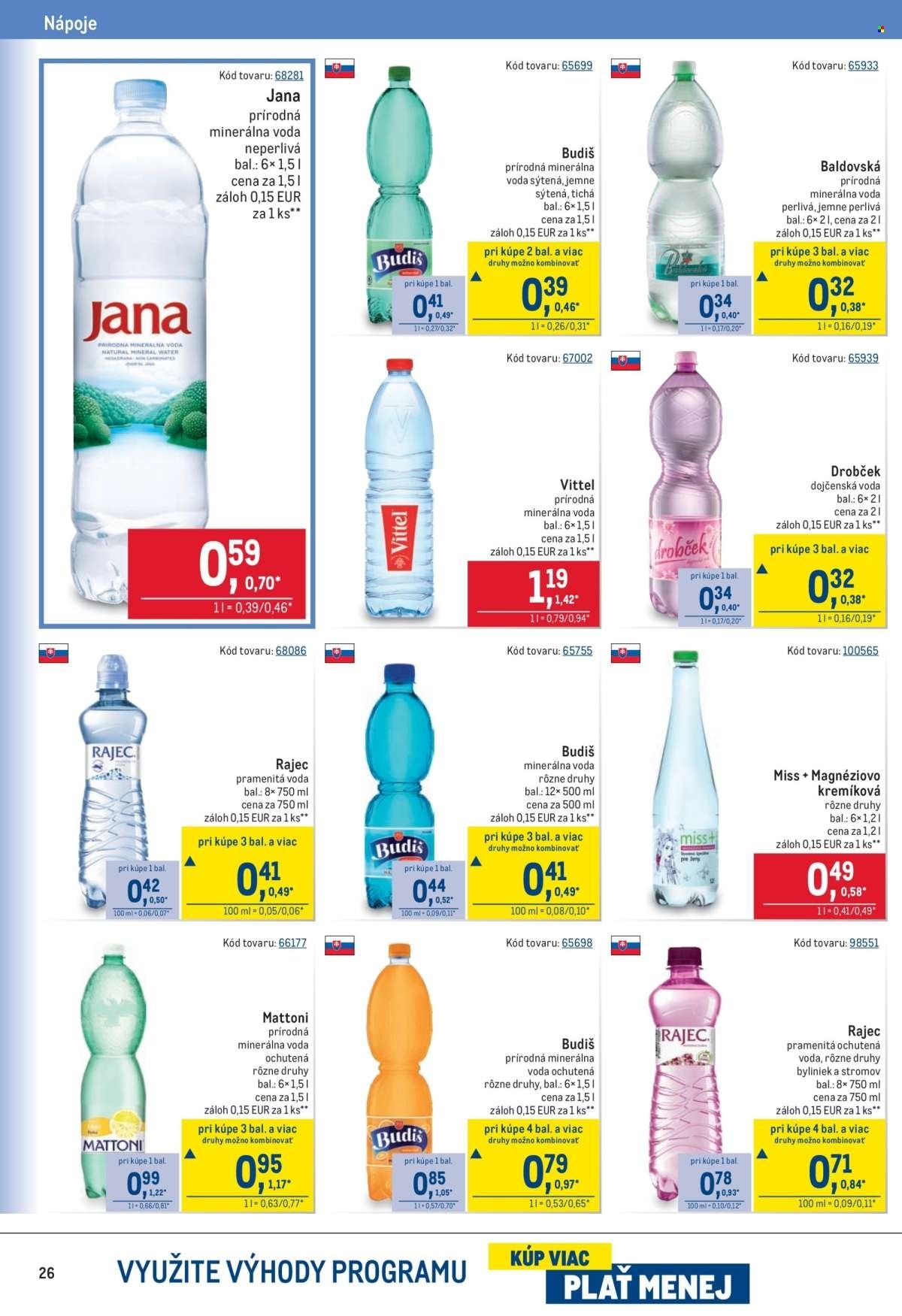 Page 26 of Aktuálny metro leták platný od stredy 14.01 do 27.01