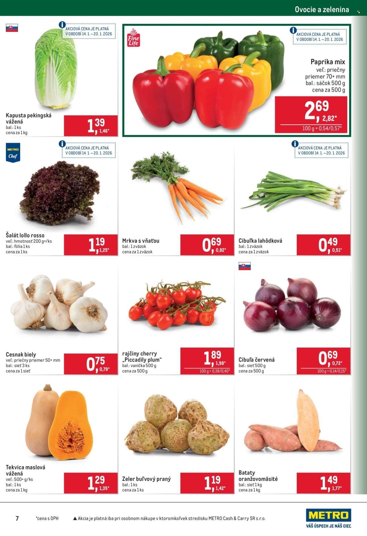 Page 7 of Aktuálny metro leták platný od stredy 14.01 do 27.01