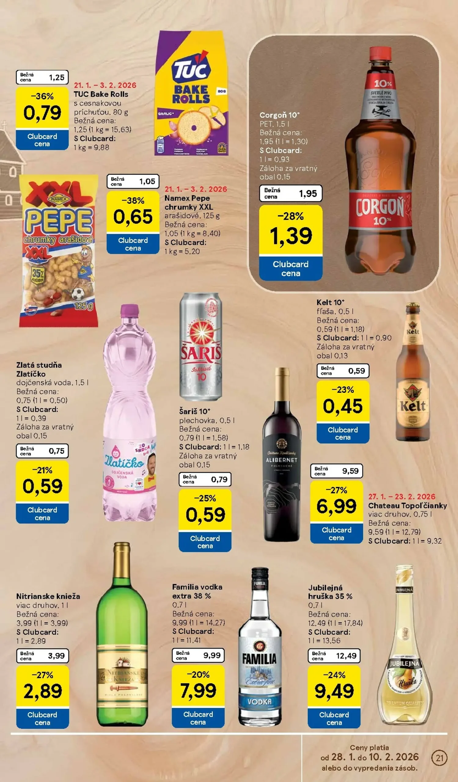 Page 21 of Aktuálny tesco leták platný od stredy 28.01 do 03.02