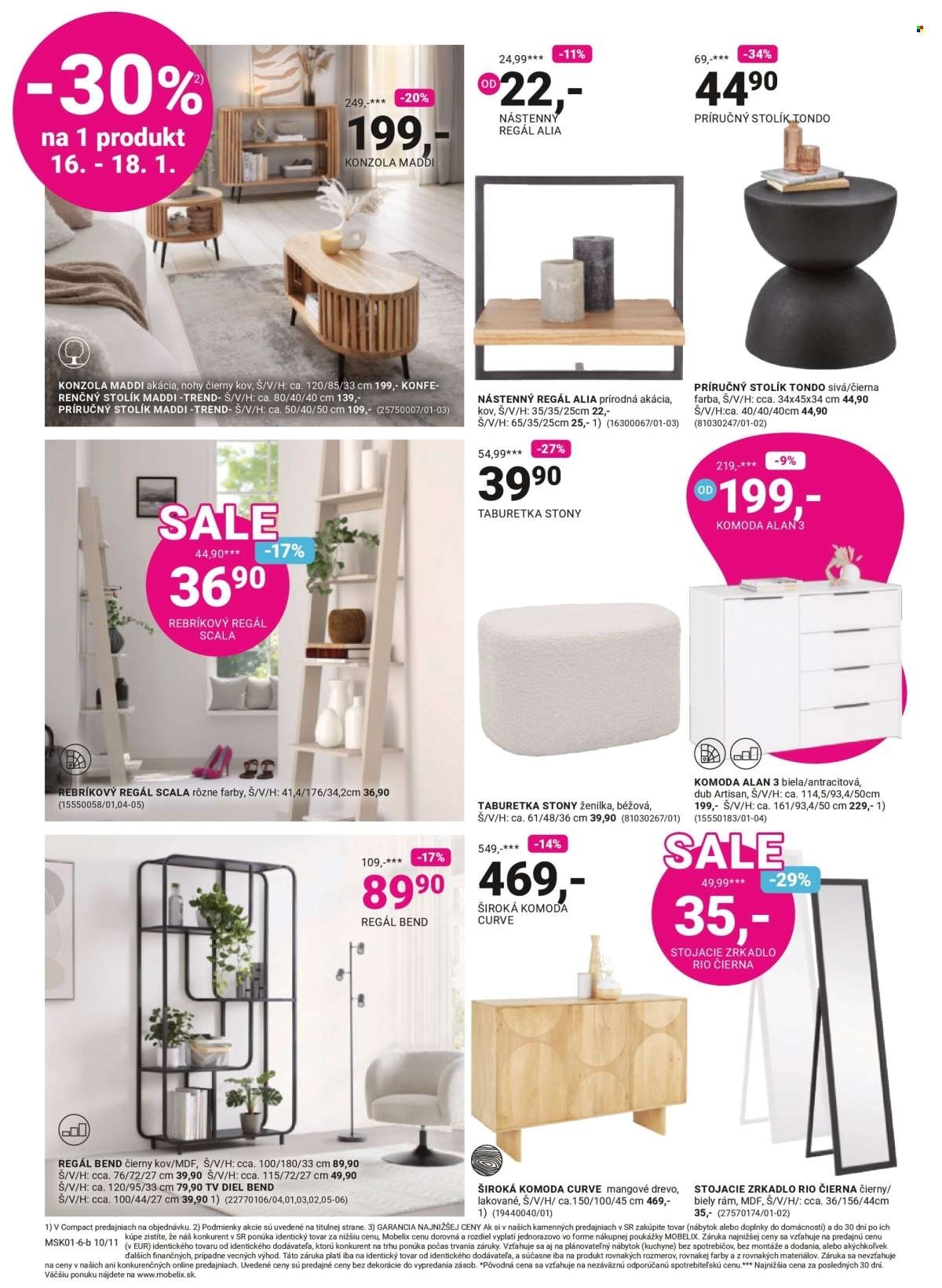 Page 10 of Aktuálny mobelix leták platný od pondelka 12.01 do 08.02