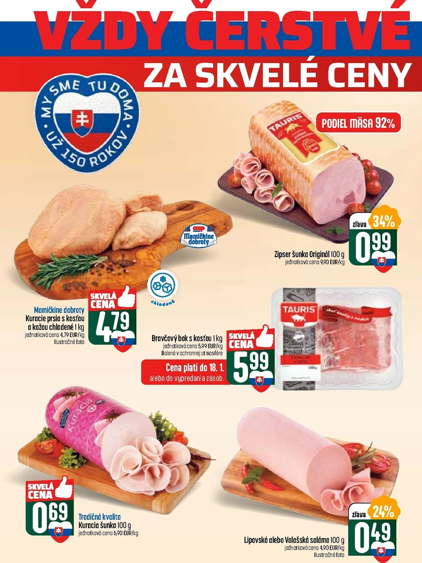 Page 8 of Aktuálny coop-jednota leták platný od štvrtka 15.01 do 21.01