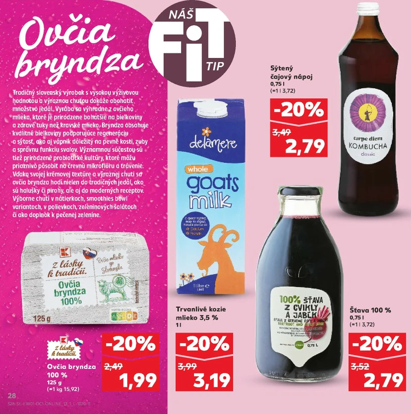 Page 28 of Aktuálny kaufland leták platný od soboty 03.01 do 31.01