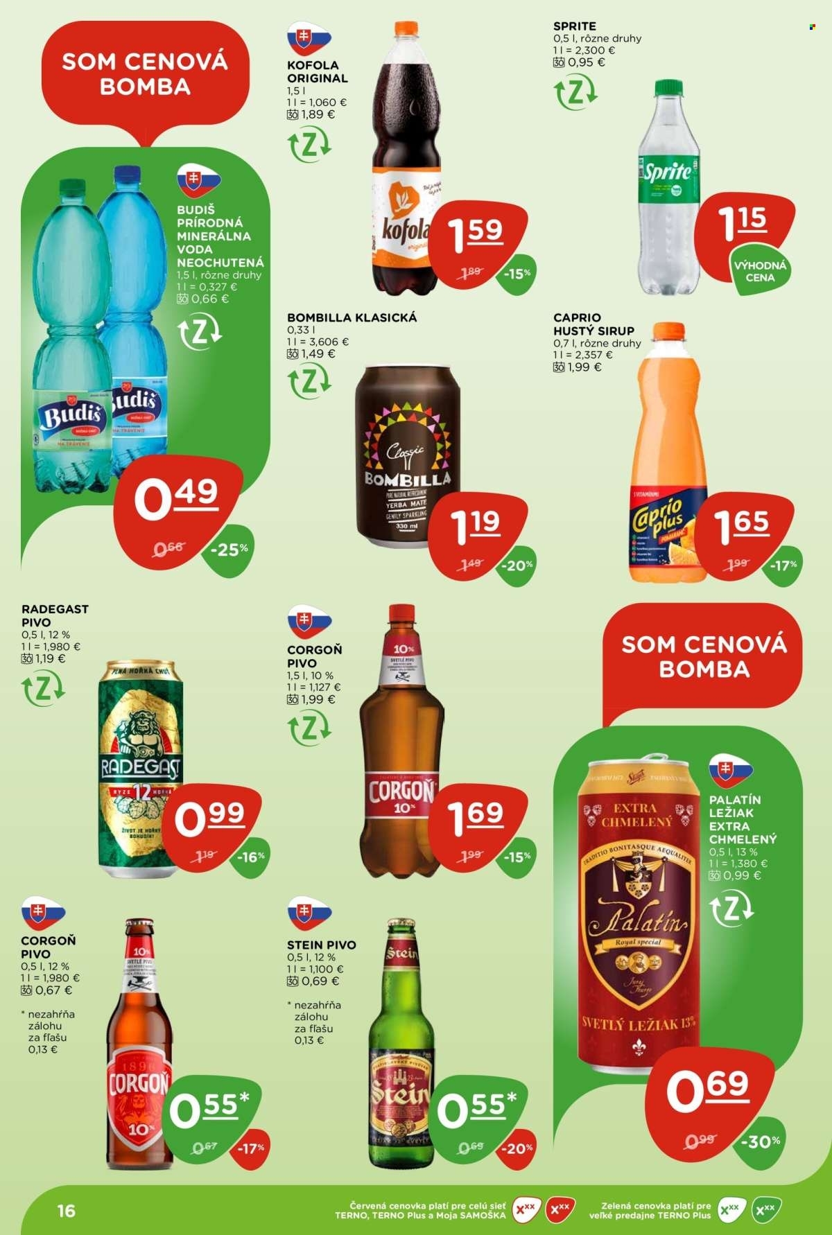 Page 16 of Aktuálny terno leták platný od štvrtka 15.01 do 21.01