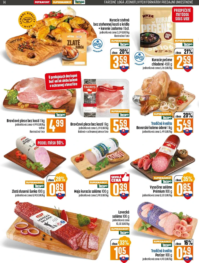 Page 14 of Aktuálny coop-jednota leták platný od štvrtka 15.01 do 21.01