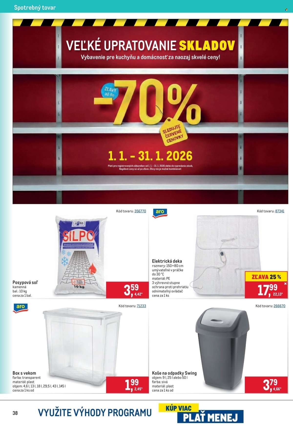 Page 38 of Aktuálny metro leták platný od stredy 14.01 do 27.01