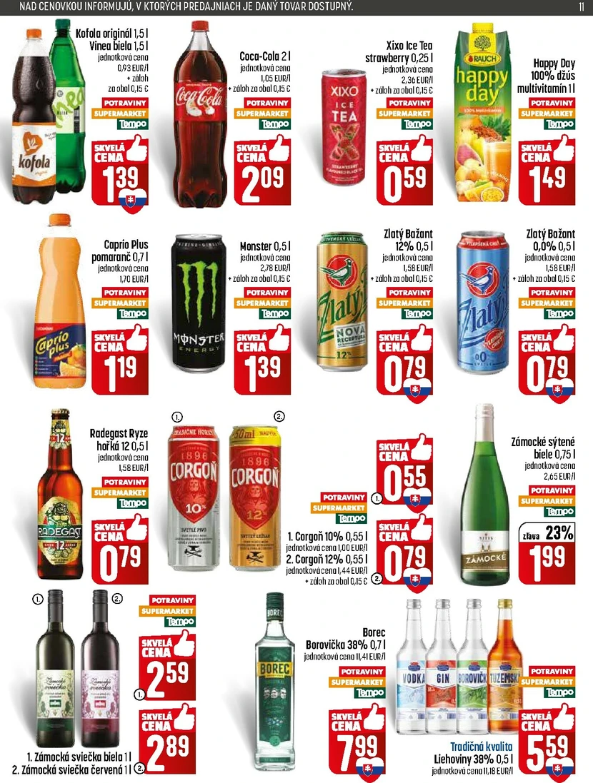Page 11 of Aktuálny coop-jednota leták platný od štvrtka 15.01 do 21.01