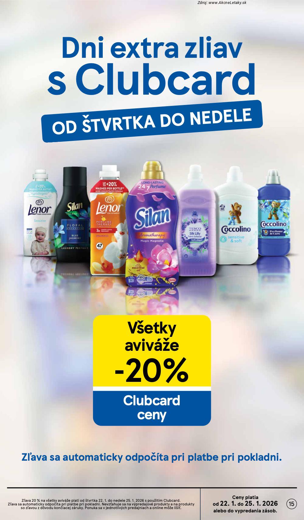 Page 15 of Aktuálny tesco leták platný od stredy 21.01 do 27.01