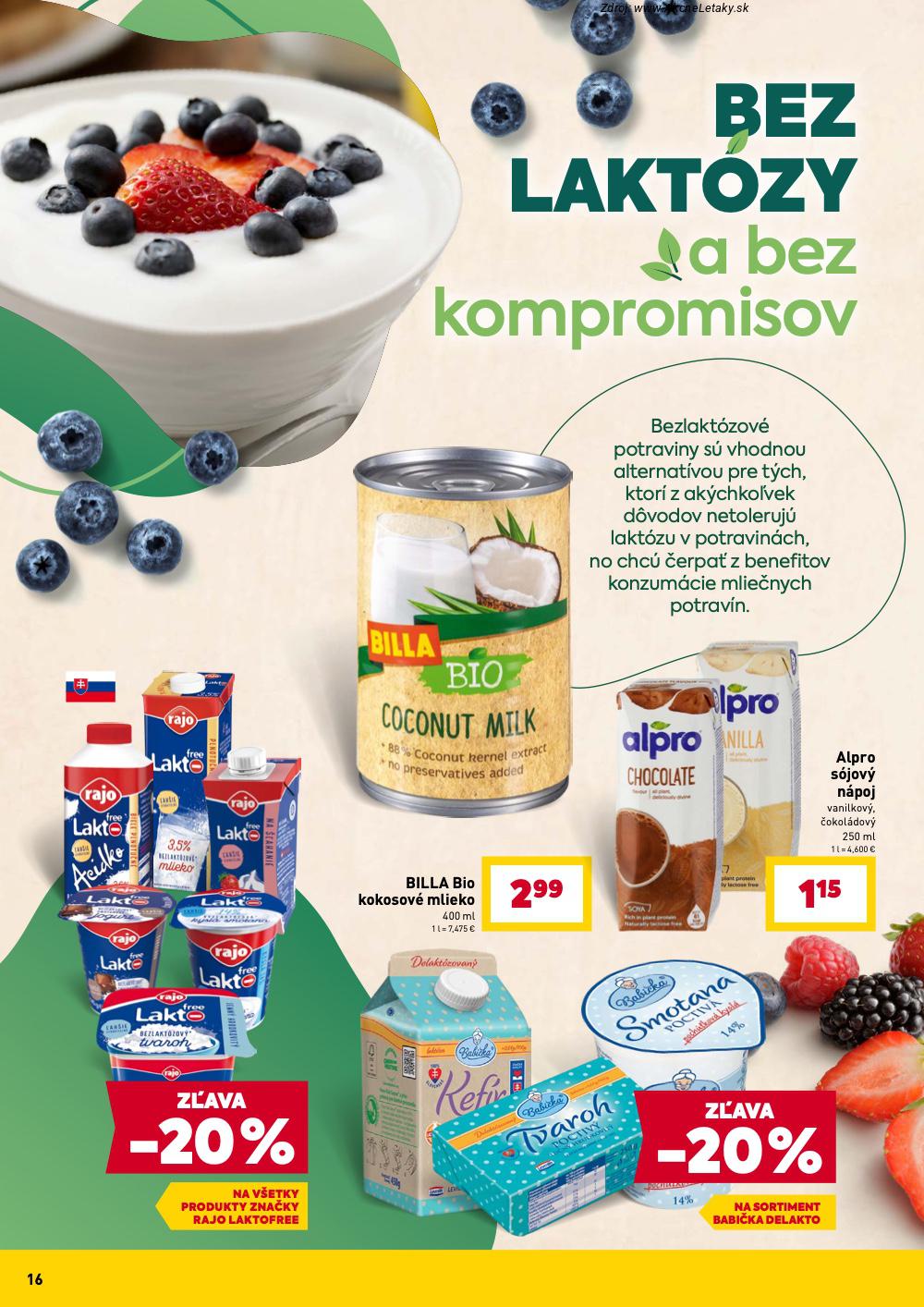 Page 16 of Aktuálny billa leták platný od piatka 02.01 do 27.01