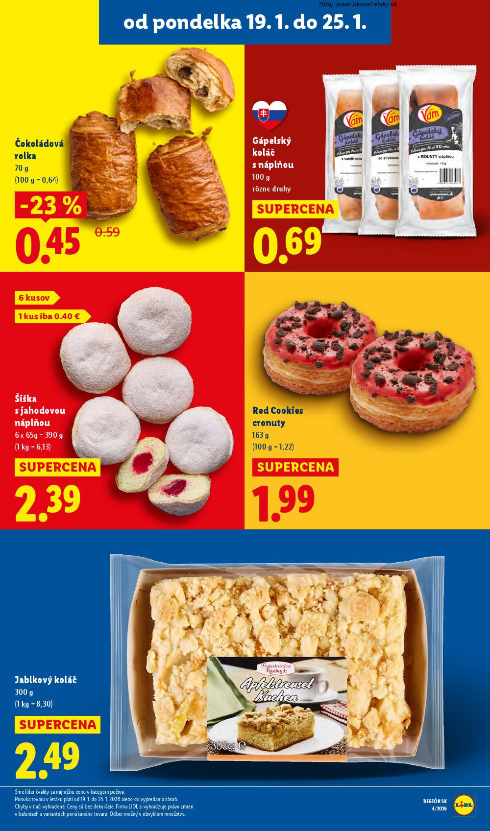 Page 16 of Aktuálny lidl leták platný od pondelka 19.01 do 25.01
