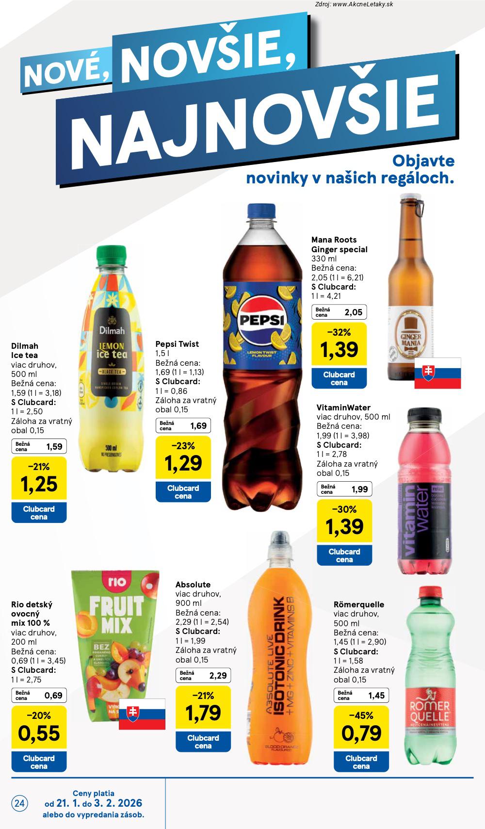 Page 24 of Aktuálny tesco leták platný od stredy 21.01 do 27.01