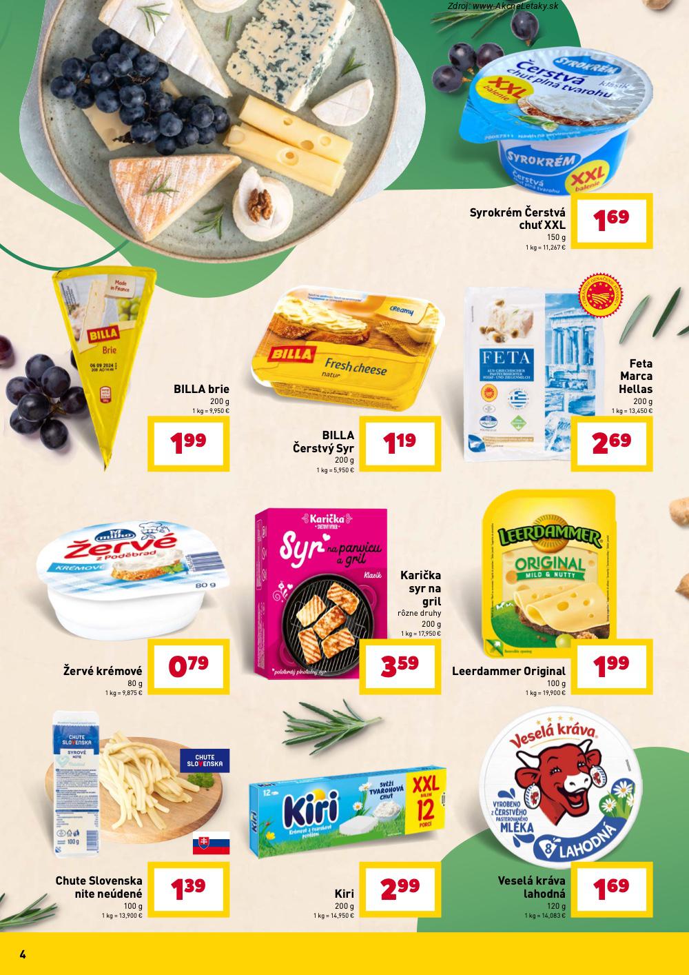 Page 4 of Aktuálny billa leták platný od piatka 02.01 do 27.01