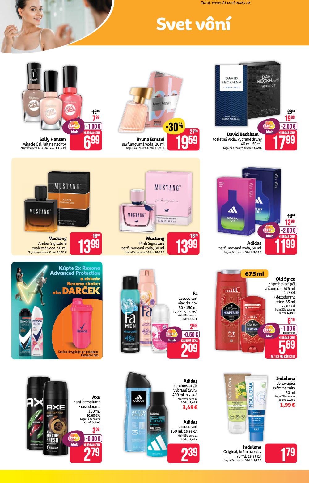 Page 4 of Aktuálny teta-drogerie leták platný od pondelka 19.01 do 28.01