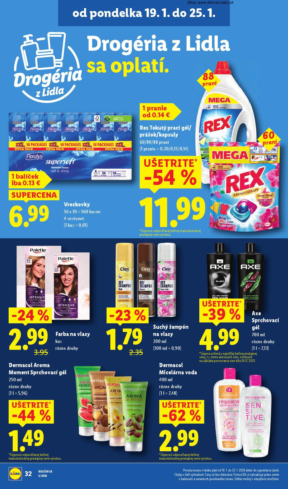Page 42 of Aktuálny lidl leták platný od pondelka 19.01 do 25.01