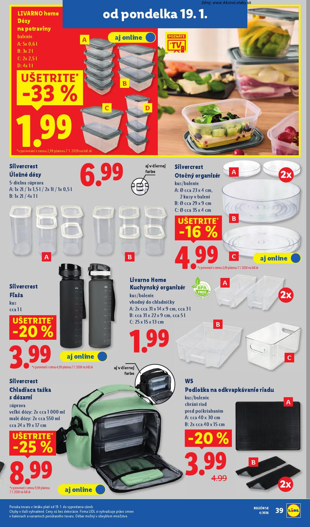 Page 51 of Aktuálny lidl leták platný od pondelka 19.01 do 25.01