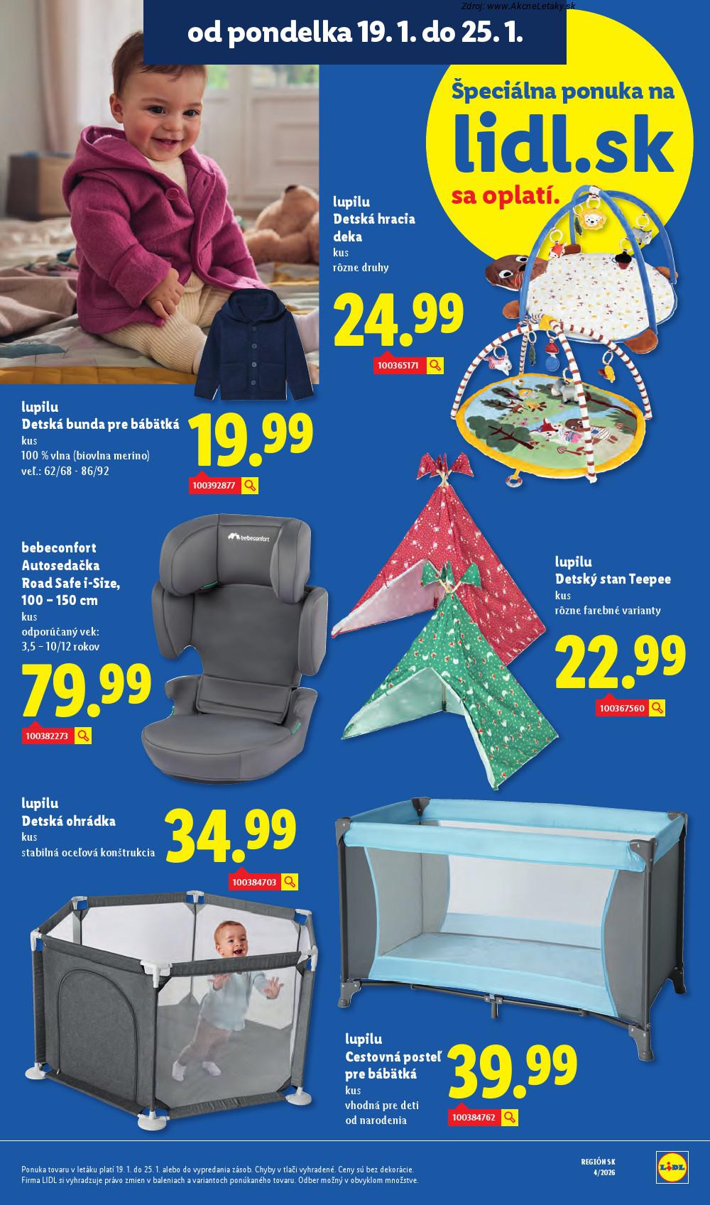 Page 60 of Aktuálny lidl leták platný od pondelka 19.01 do 25.01
