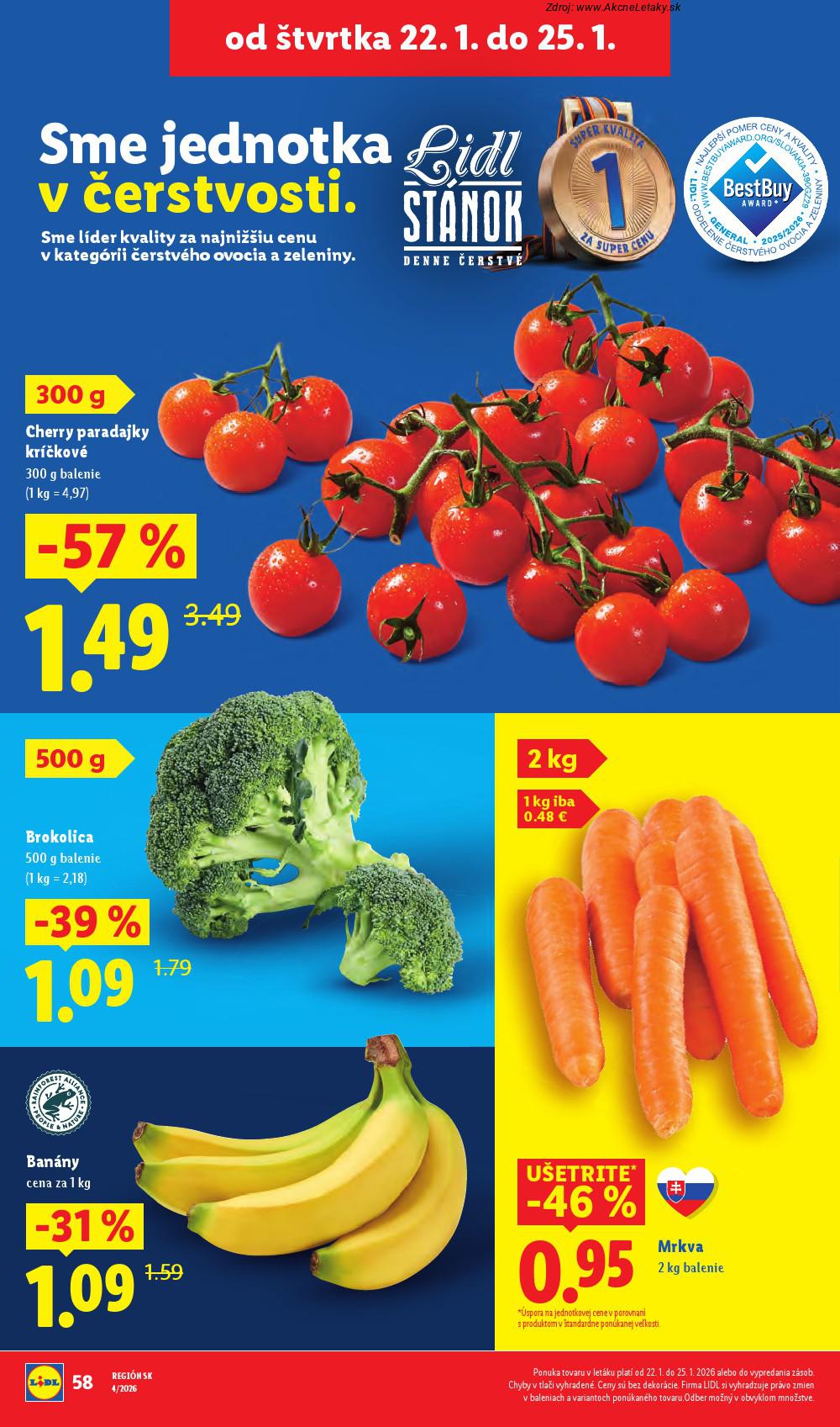 Page 66 of Aktuálny lidl leták platný od pondelka 19.01 do 25.01