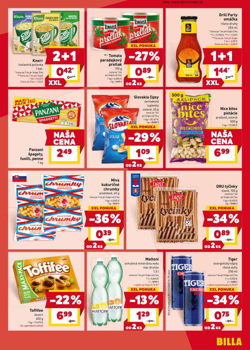 Page 7 of Aktuálny billa leták platný od stredy 21.01 do 27.01