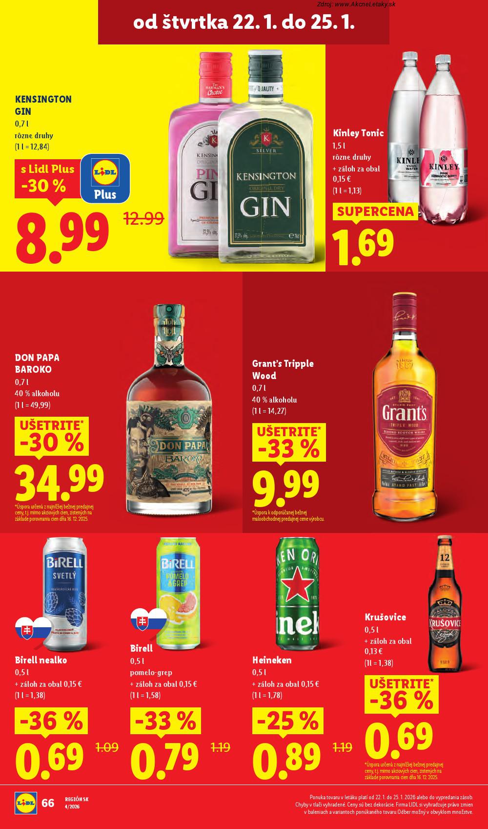 Page 76 of Aktuálny lidl leták platný od pondelka 19.01 do 25.01