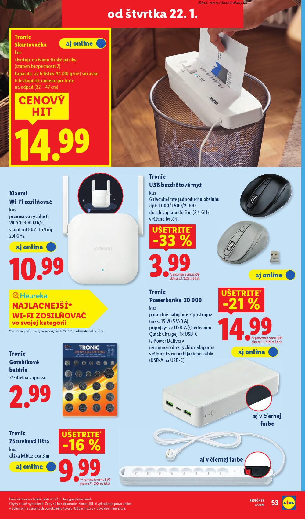 Page 85 of Aktuálny lidl leták platný od pondelka 19.01 do 25.01