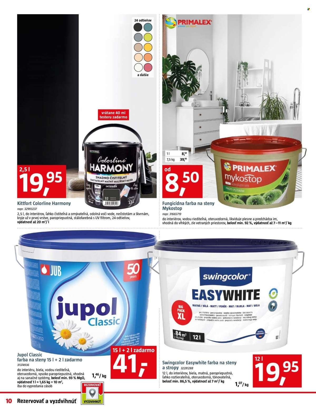 Page 10 of Aktuálny bauhaus leták platný od pondelka 12.01 do 08.02