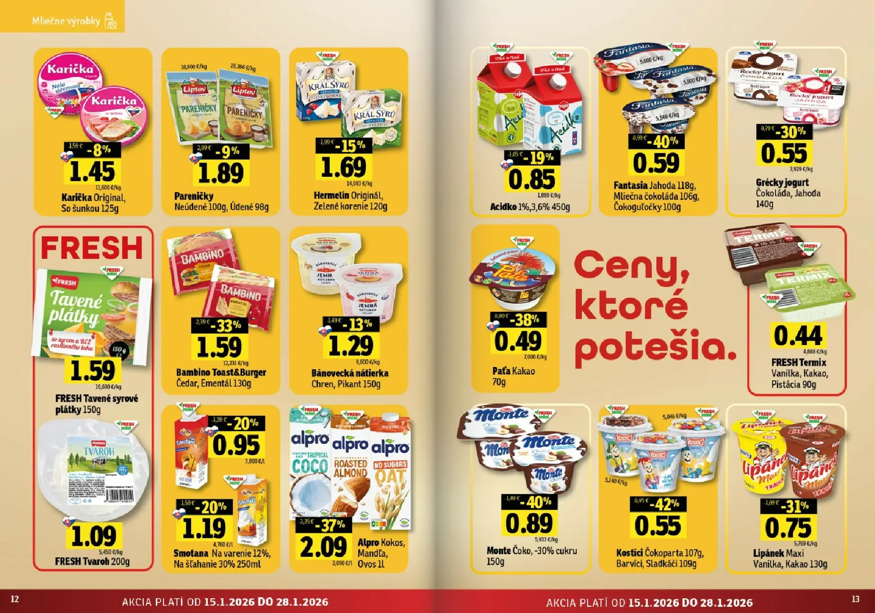 Page 7 of Aktuálny fresh leták platný od štvrtka 15.01 do 28.01