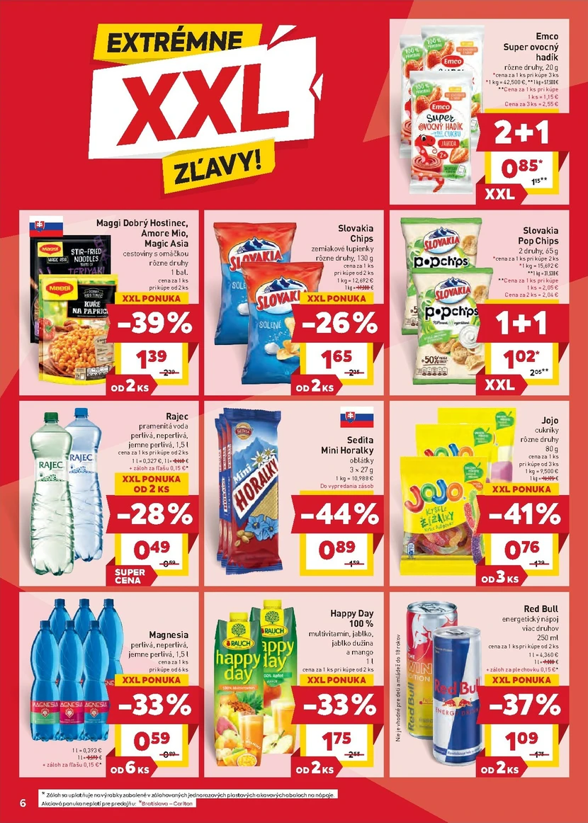 Page 6 of Aktuálny billa leták platný od stredy 14.01 do 20.01