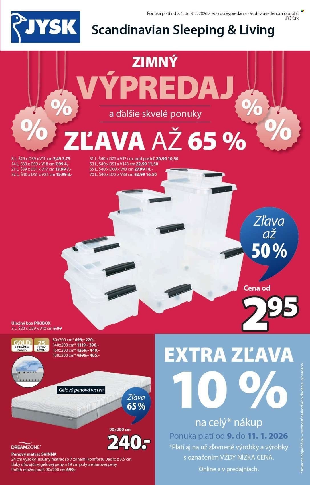 Page 2 of Aktuálny jysk leták platný od stredy 07.01 do 03.02