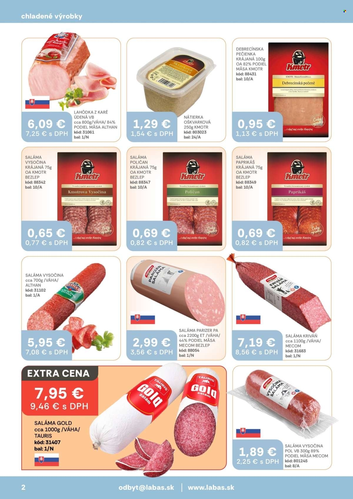 Page 2 of Aktuálny labas leták platný od piatka 16.01 do 29.01