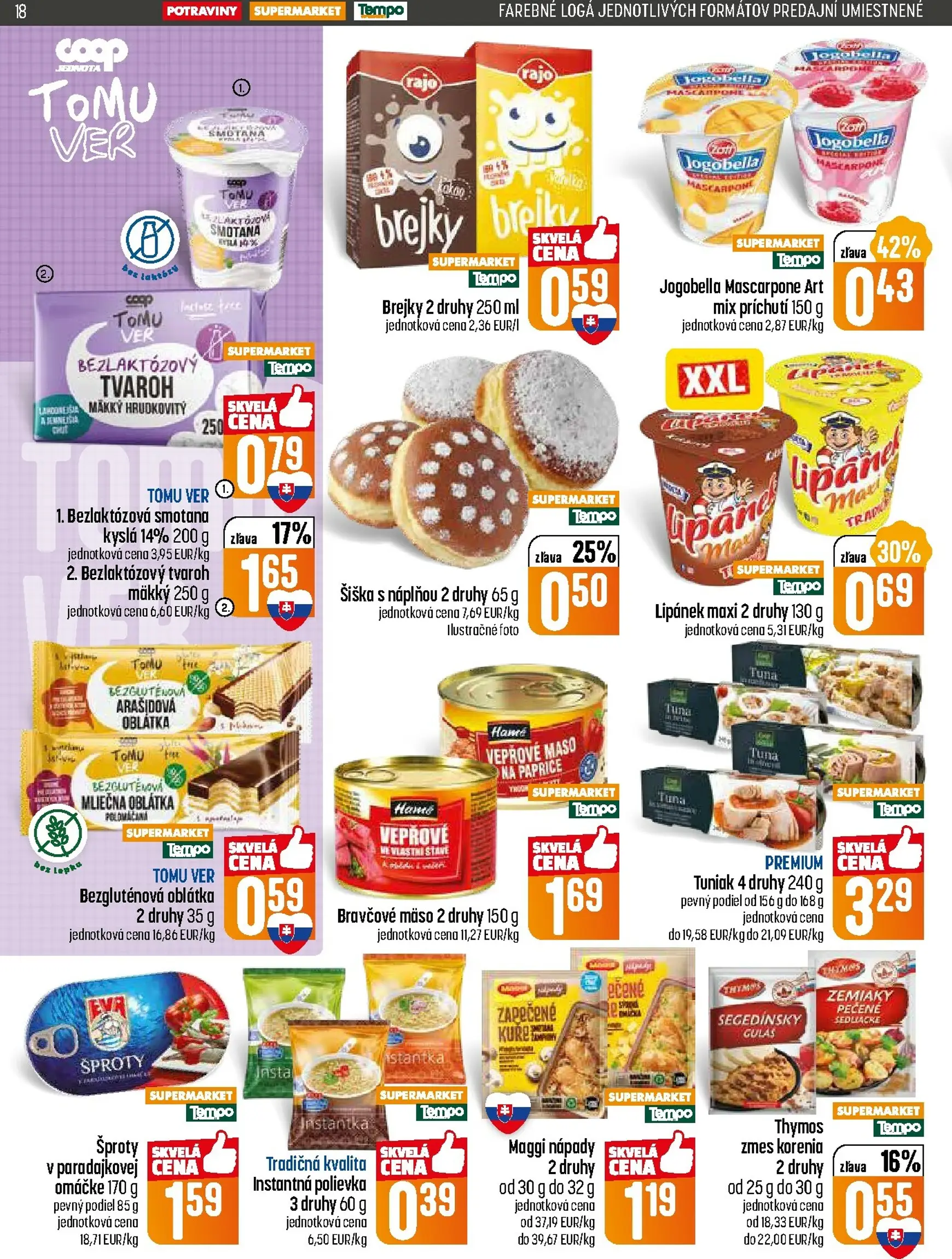 Page 18 of Aktuálny coop-jednota leták platný od štvrtka 22.01 do 28.01