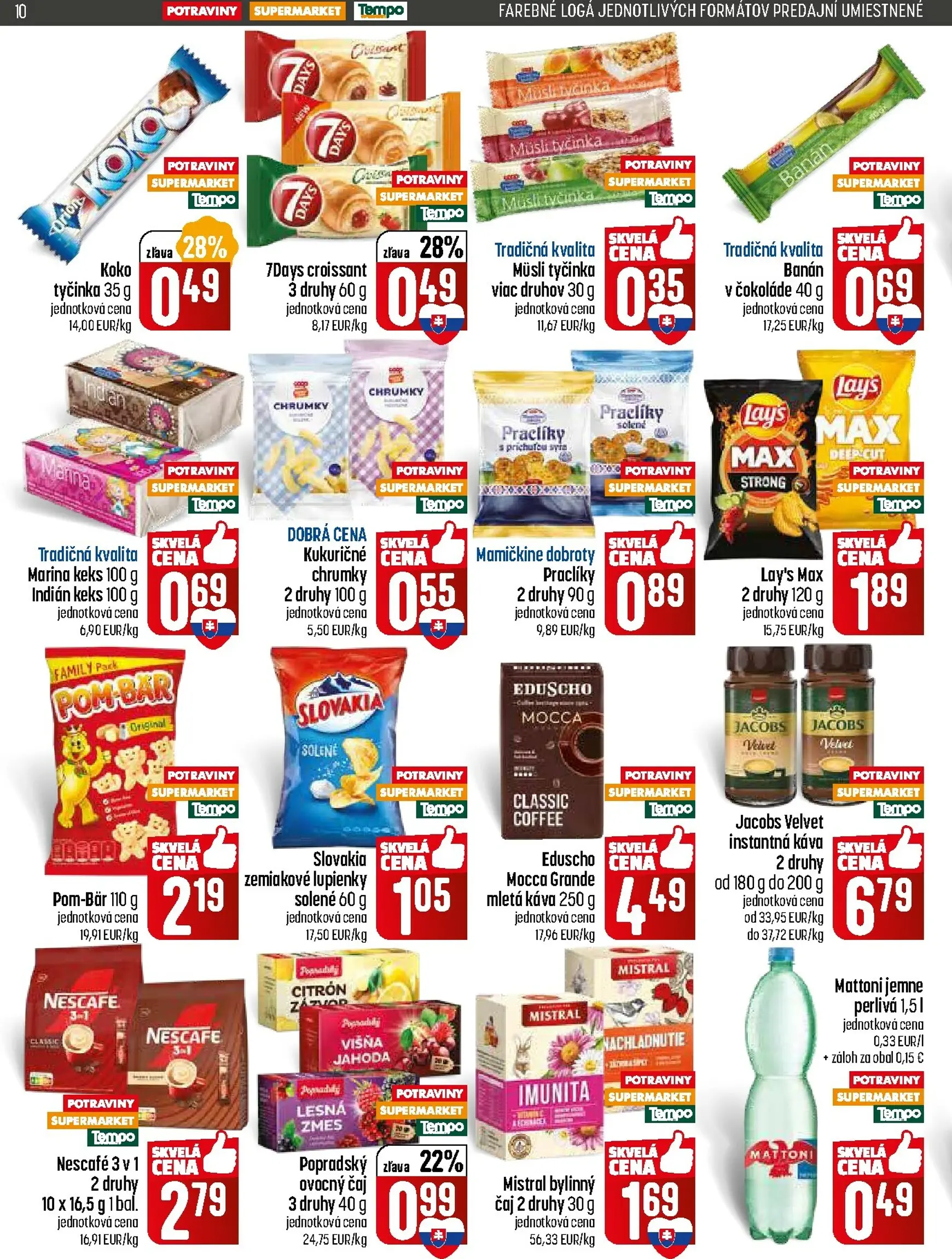 Page 10 of Aktuálny coop-jednota leták platný od štvrtka 22.01 do 28.01