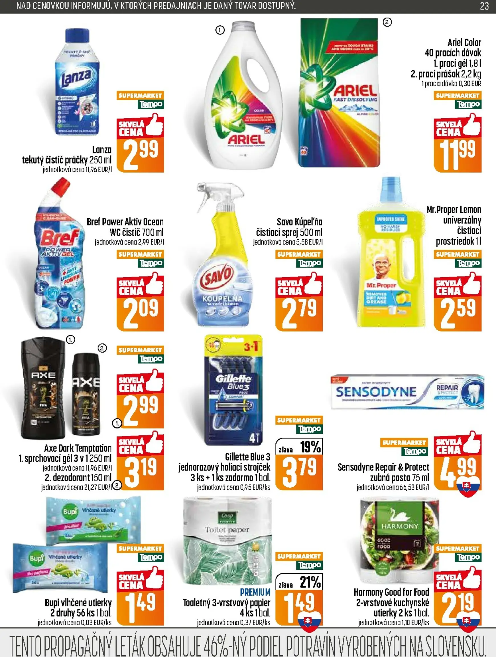 Page 23 of Aktuálny coop-jednota leták platný od štvrtka 22.01 do 28.01