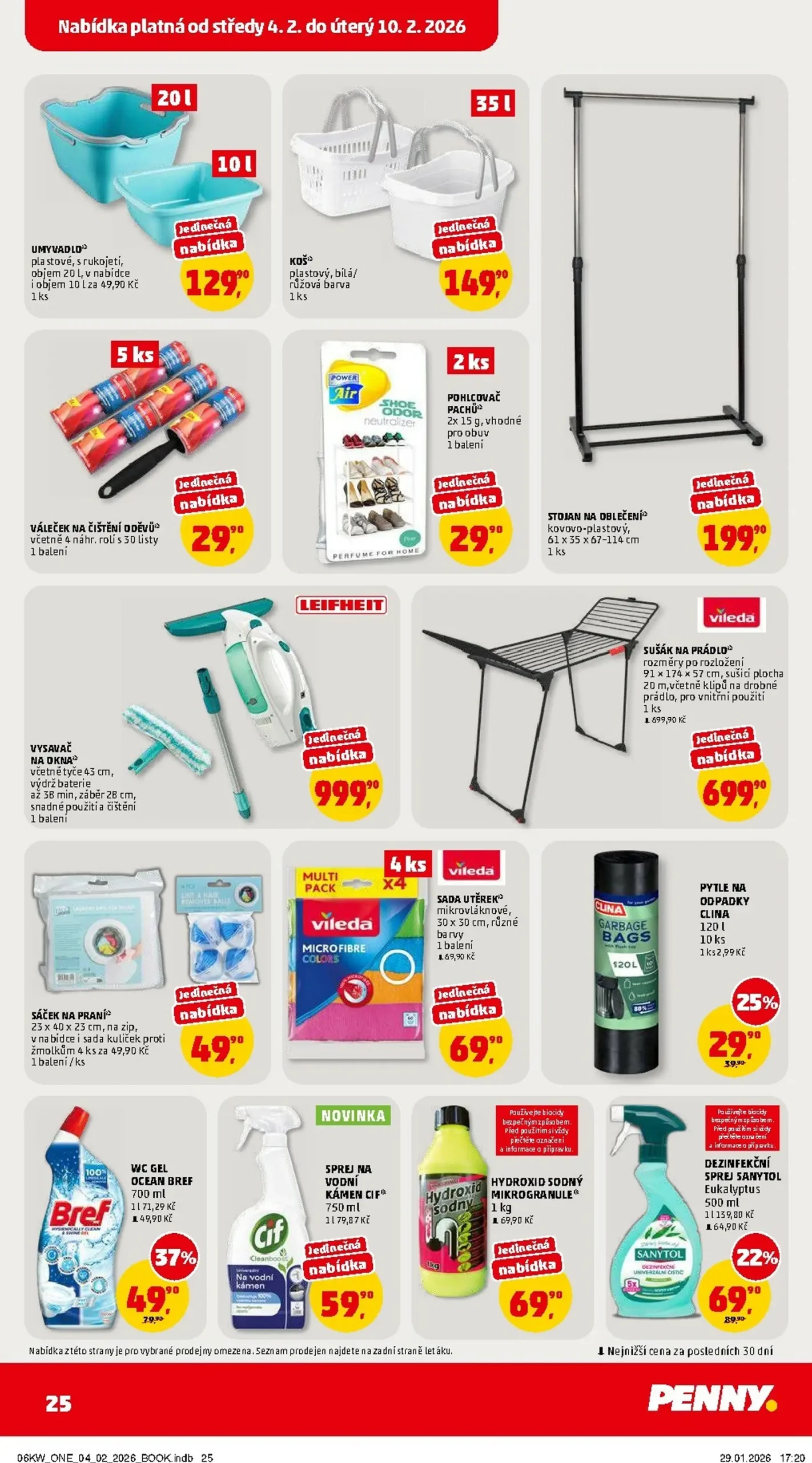 Page 25 of Aktuálny penny-cesko leták platný od stredy 04.02 do 10.02
