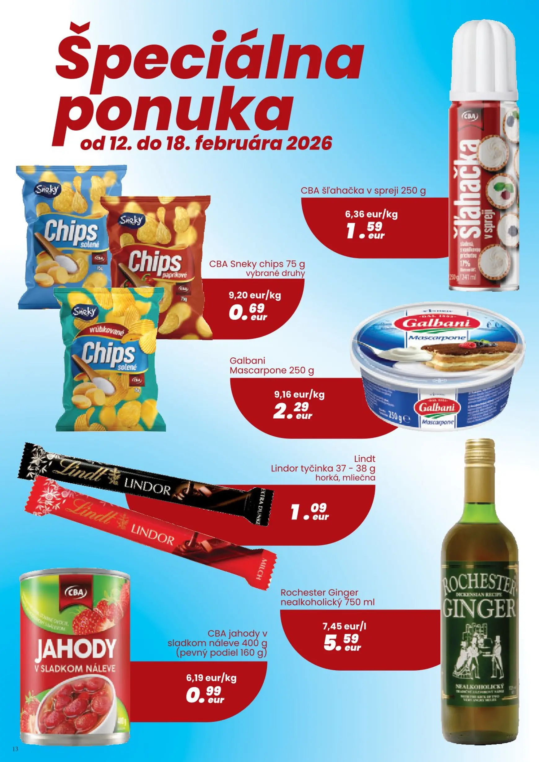Page 13 of Aktuálny sintra leták platný od štvrtka 05.02 do 18.02
