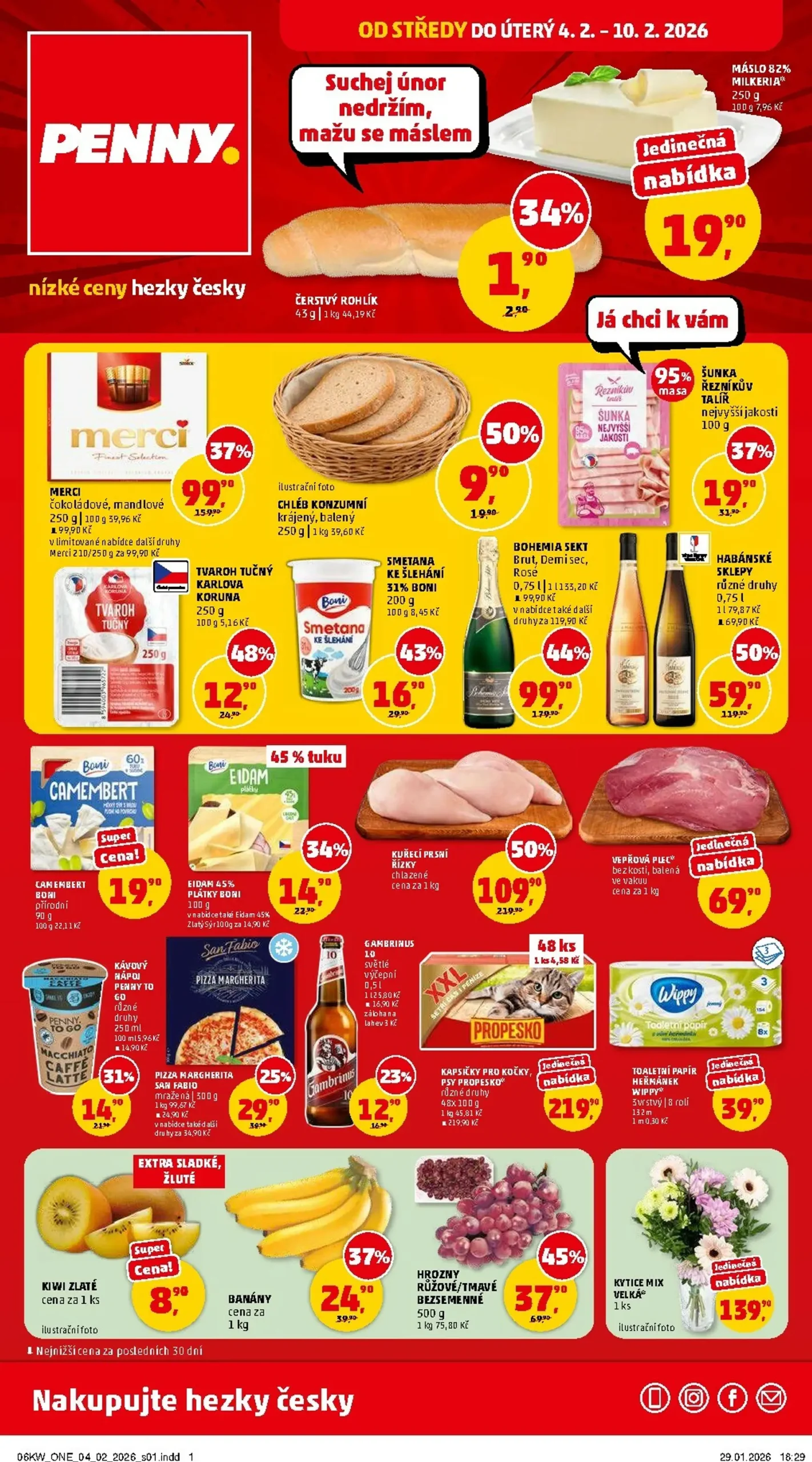 Aktuálny penny-cesko leták platný od stredy 04.02 do 10.02