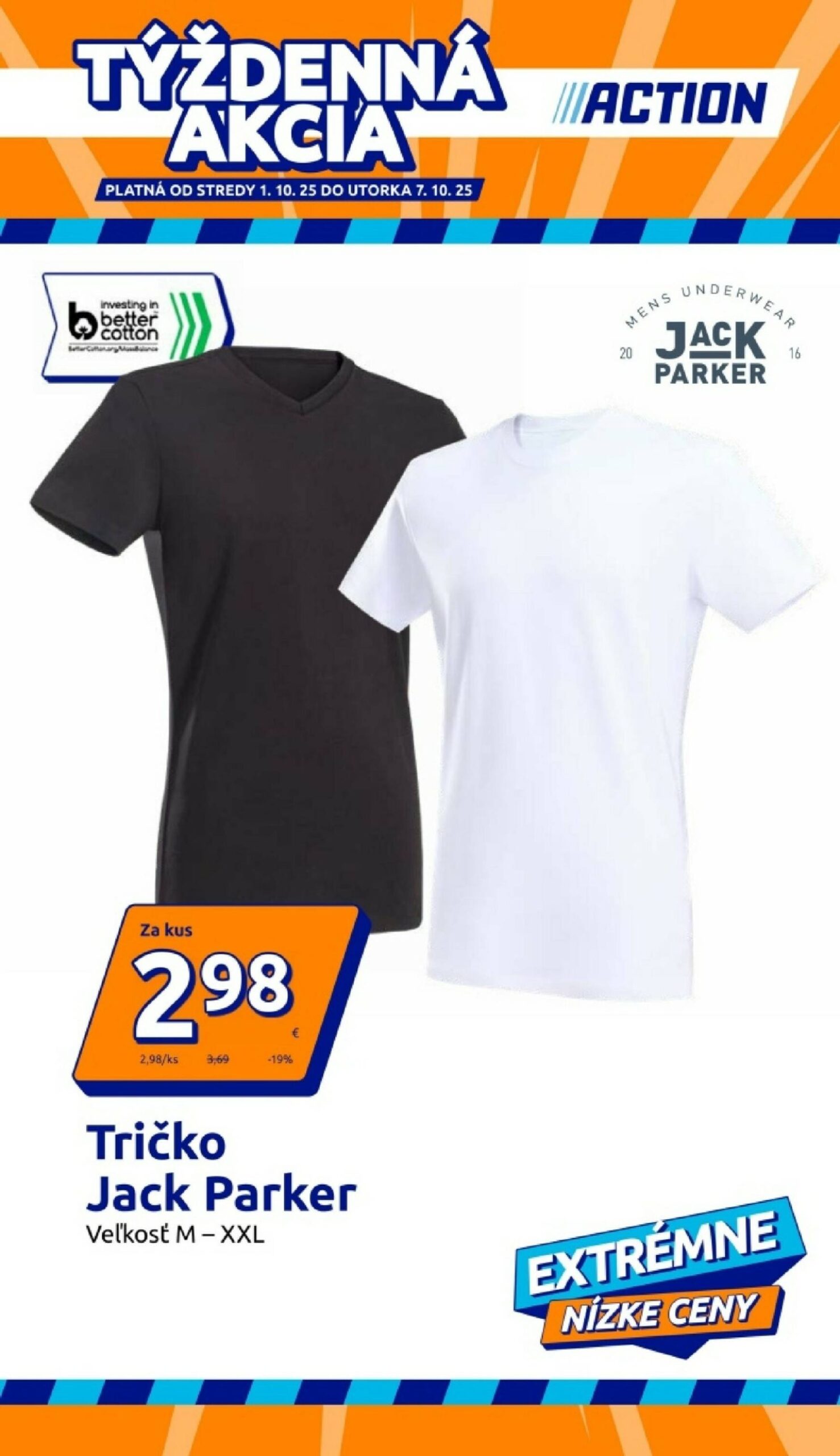 Page 1 of Aktuálny action leták platný od stredy 01.10 do 07.10